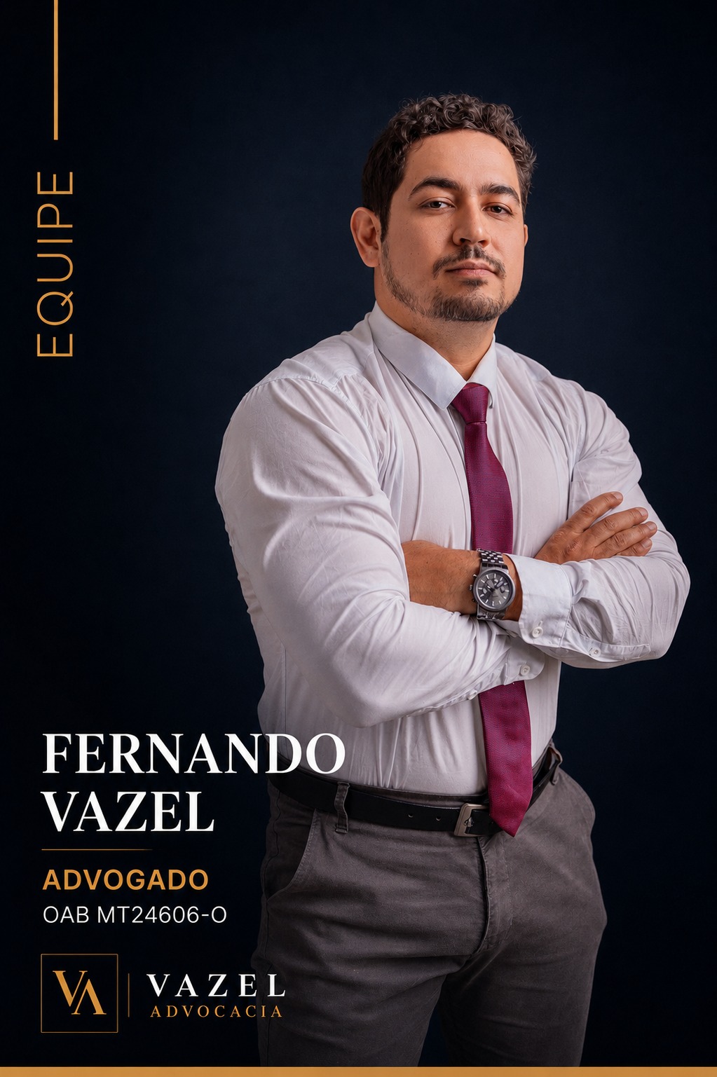 Fernando Vazel, Advogado, OAB MT24606-O